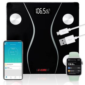 5 Core Rechargeable Digital Scale for Body Weight