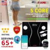 5 Core Rechargeable Digital Scale for Body Weight