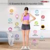 5 Core Smart Digital Bathroom Weighing Scale with Body Fat and Water Weight for People; Bluetooth BMI Electronic Body Analyzer Machine; 400 lbs. BBS D