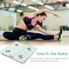 Rechargeable Smart Digital Bathroom Weighing Scale with Body Fat and Water Weight for People; Bluetooth BMI Electronic Body Analyzer Machine; 400 lbs.