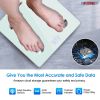 Rechargeable Smart Digital Bathroom Weighing Scale with Body Fat and Water Weight for People; Bluetooth BMI Electronic Body Analyzer Machine; 400 lbs.